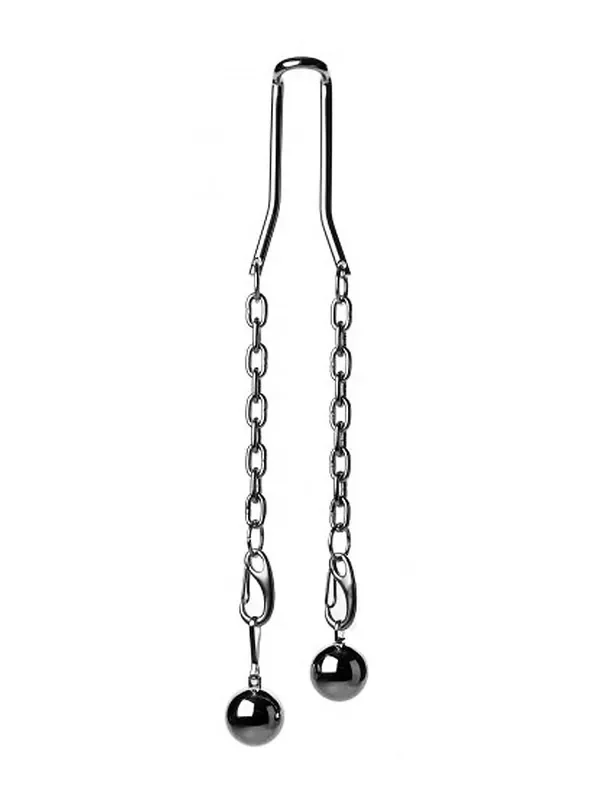 Master Series Heavy Hitch Hodenstretcher-Haken mit Gewichten