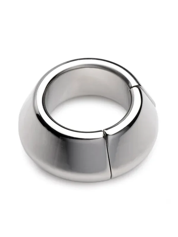Master Series Magna-Chute Edelstahl-Hodenstretcher, silber