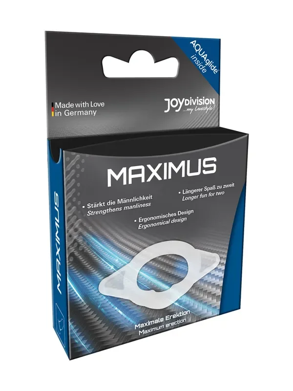 MAXIMUS Potenzring Penisring, weiß