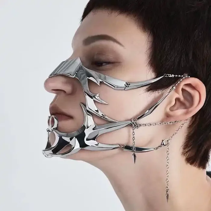 Metallmaske Cyberpunk
