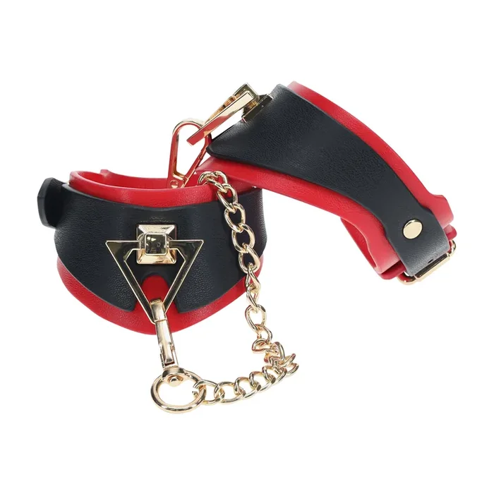 Milan Collection – Handfesseln – Schwarz/Rot