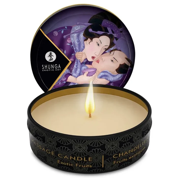 MINI CARESS VON CANDLELIGHT MASSAGE CANDLE EXOTICS FRUITS
