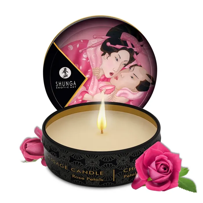 Mini Massage Candle – Roses – 1 oz / 30 ml