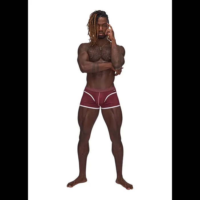 Mini Short – S – Burgundy