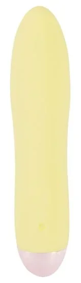 Mini Vibrator Cuties Yellow (13,2 cm, Ø 2,9 cm)