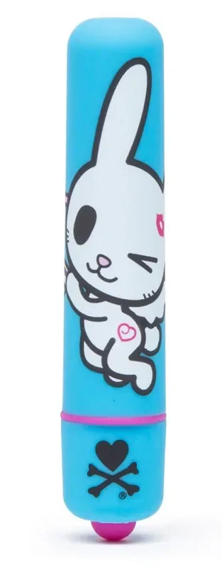Mini-Vibrator mit Bunny-Aufdruck