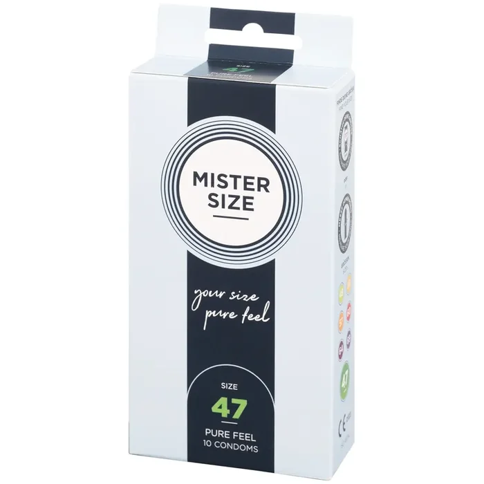 Mister Size Pure Feel Kondome 10 Stk (47-69 mm)