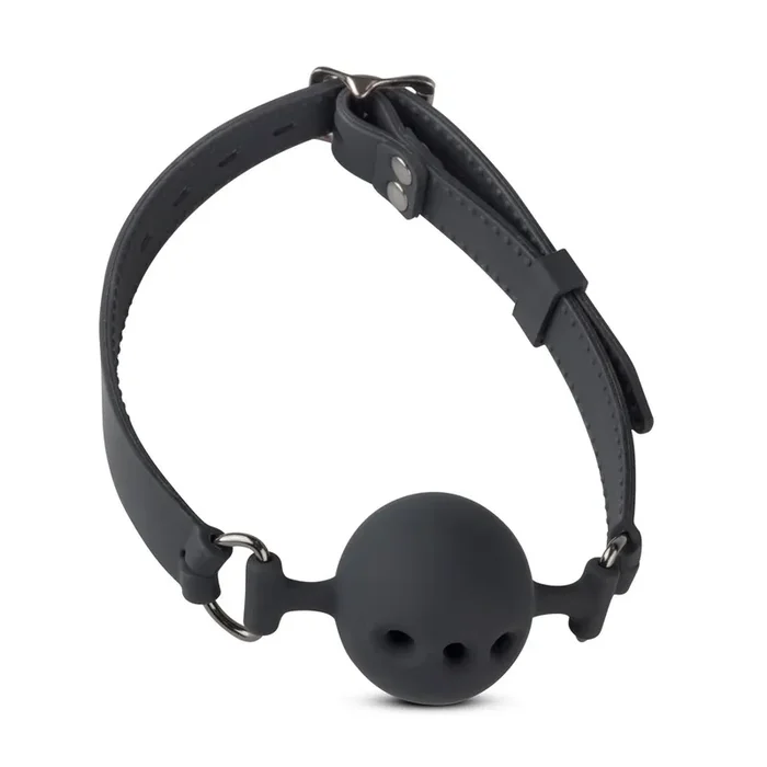 Mittlerer Silikonballknebel mit Atemlöchern