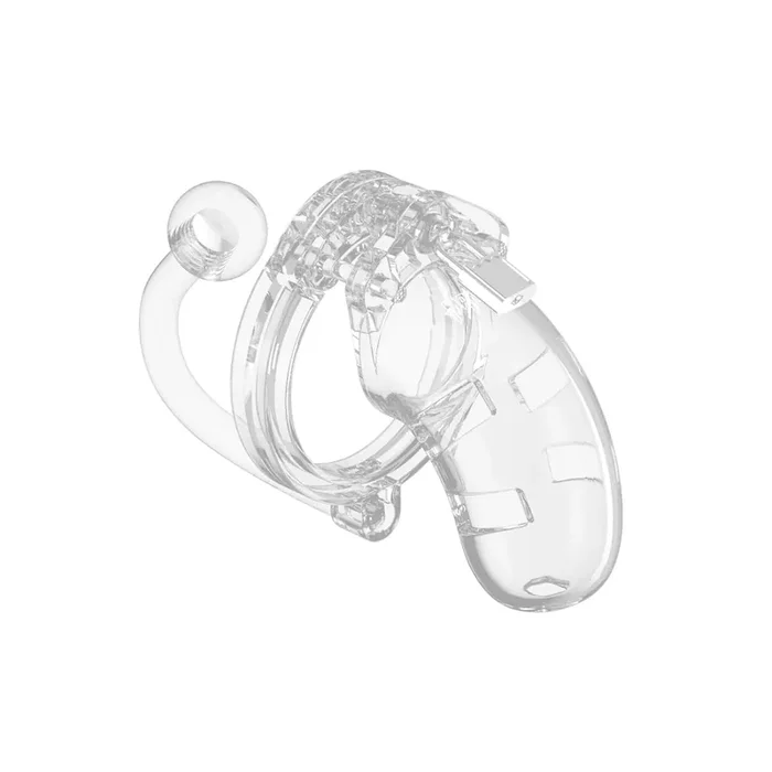 Model 10 Chastity Cock Cage with Plug – 3.5 / 9 cm