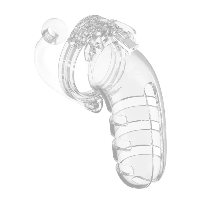 Model 12 Chastity Cock Cage with Plug – 5.5 / 14 cm