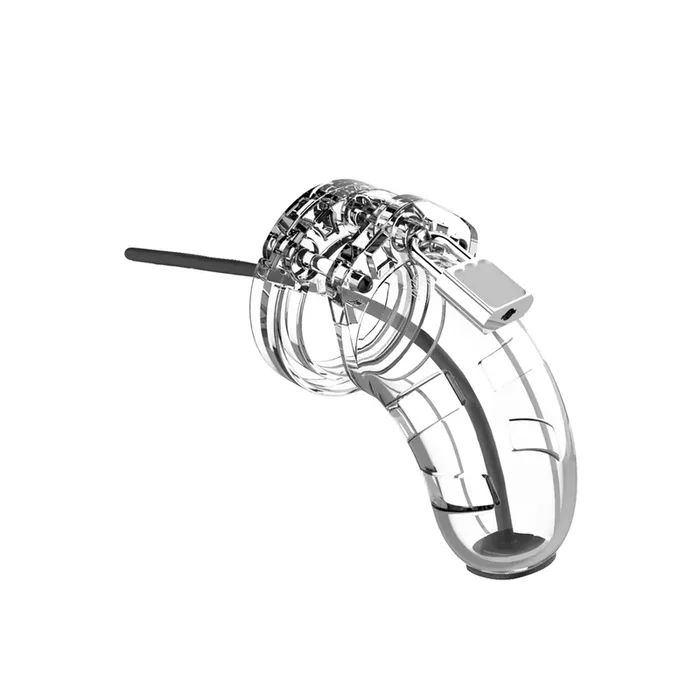 Model 15 Chastity Cock Cage with Urethral Sounding – 3.5 / 9 cm