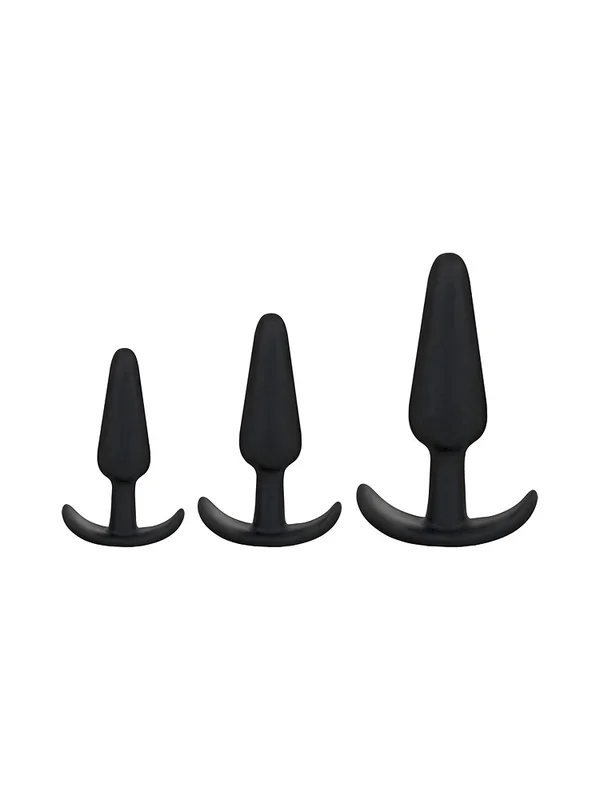 Mood Naughty 1 Trainer: Analplug-Set, schwarz