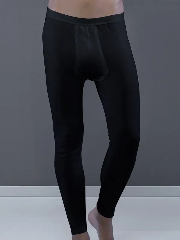 MORETTA Felpa Light Long John, schwarz