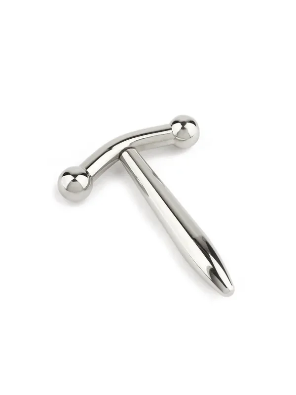 Mr. Steel Gratifying Cravings Penis Plug Edelstahl-Penisplug, silber