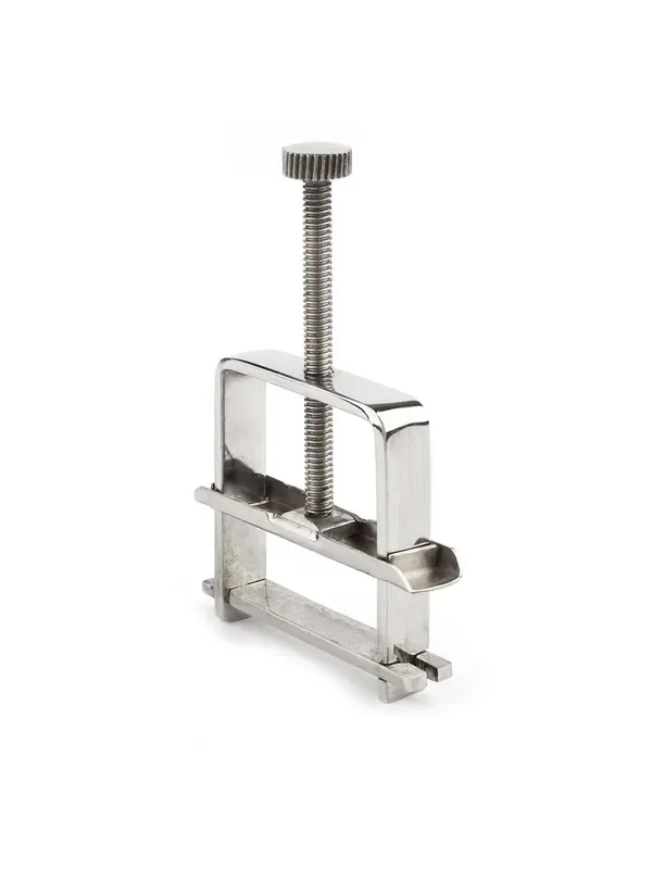 Mr. Steel Nipple Vise Edelstahl-Nippel-Schraubzwinge, silber