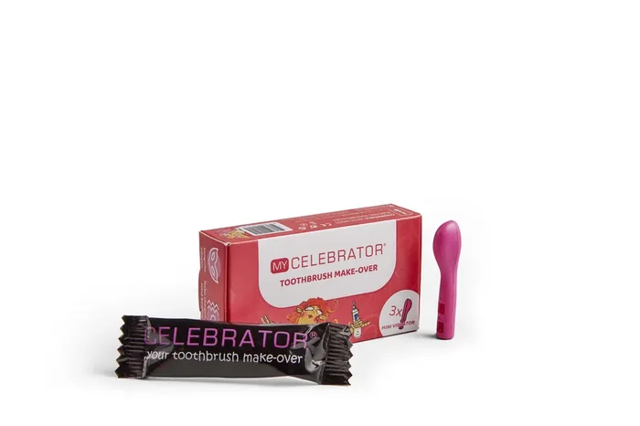My Celebrator – Zahnbürsten-Makeover Zehnteiliges Party-Pack – Rosa