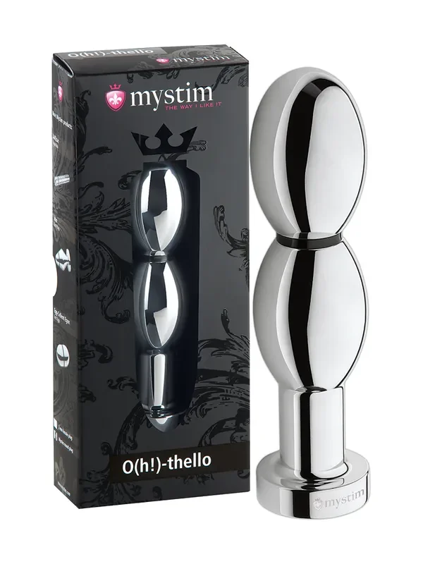 Mystim O(h!)-thello Elektro-Ovaldildo