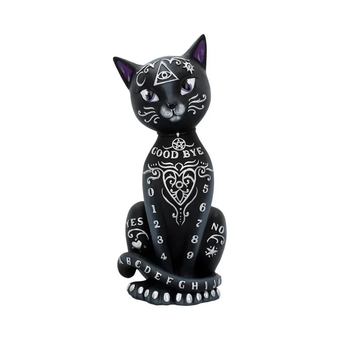 Mystische Katze – Schwarz