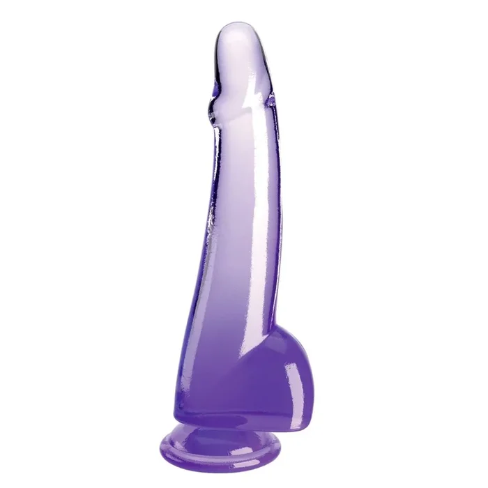 Naturdildo „10“-Cock with Balls“ mit Saugfuß