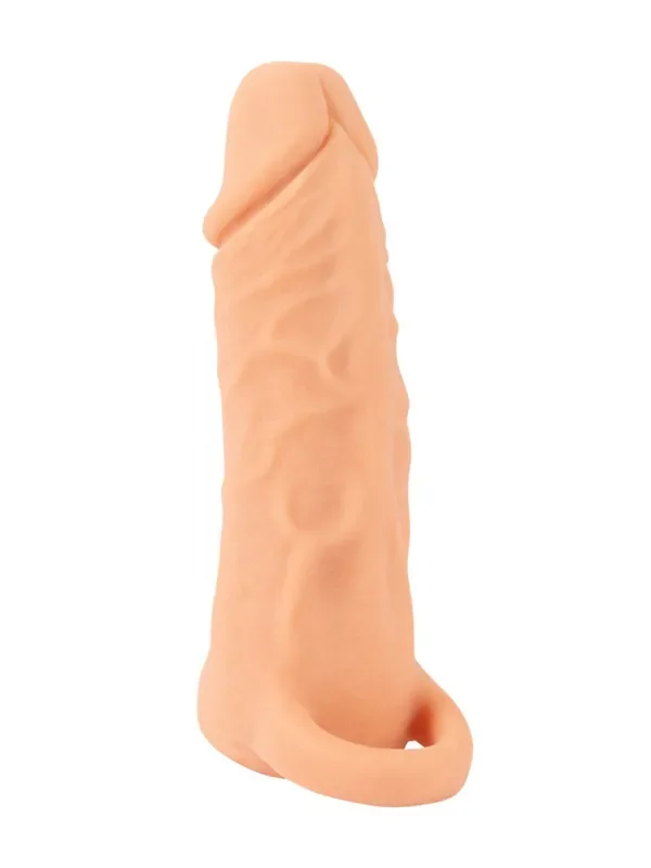 Nature Skin 2in1 Extention & Masturbator in Einem, hautton hell