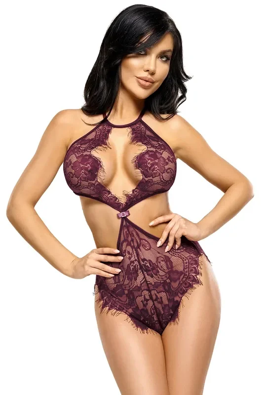 Neckholder Body mit zarter Spitze