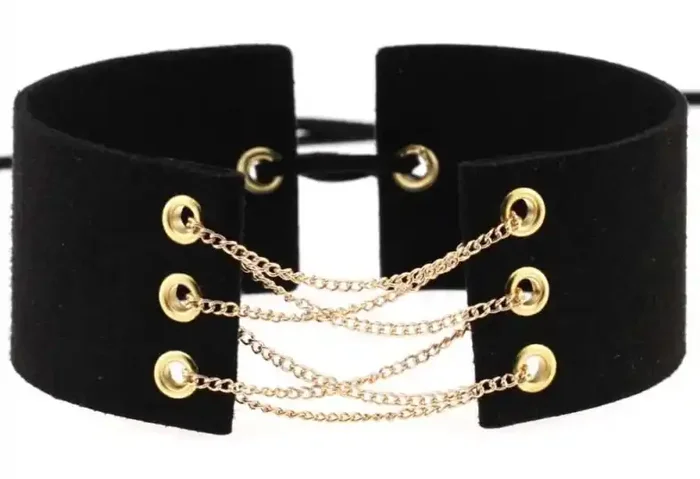 Neckholder Coral Schwarz