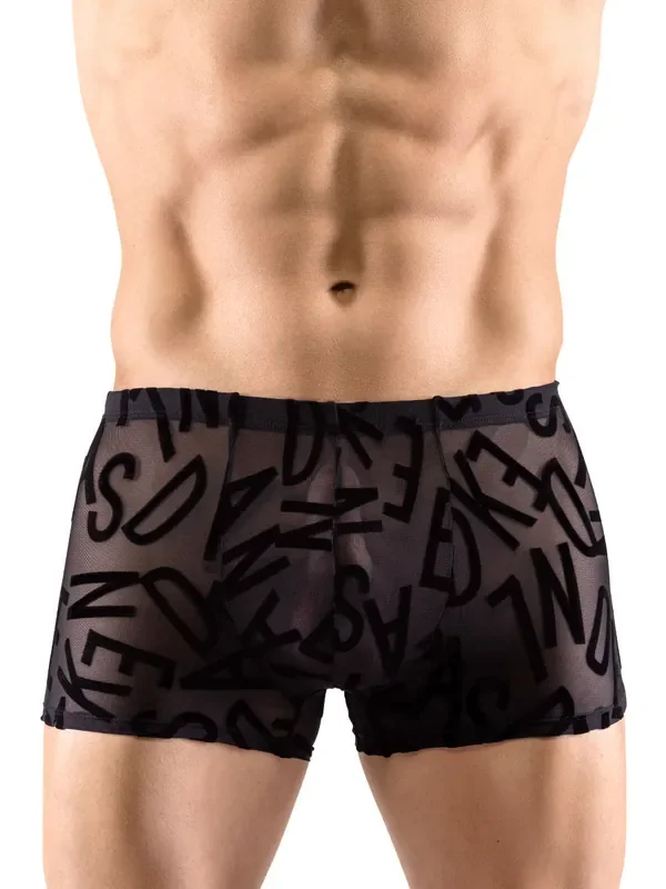 Netz-Pant, schwarz