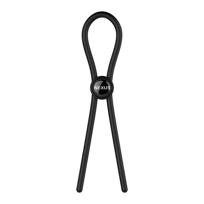 Nexus Forge – Verstellbarer Penisring – Schwarz
