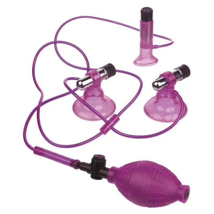 Nippel- und Klitorissauger „Vibrating Triple Suckers“