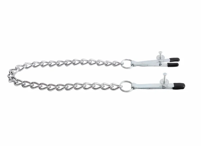 Nippel und Vagina Klammern mit Kette ‚Absolute Prof‘ 2,5mm