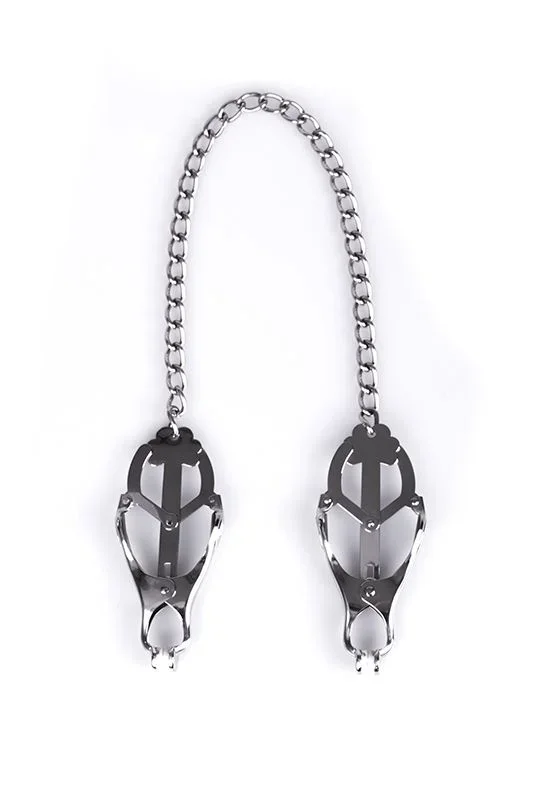 Nippelklammer mit Kette