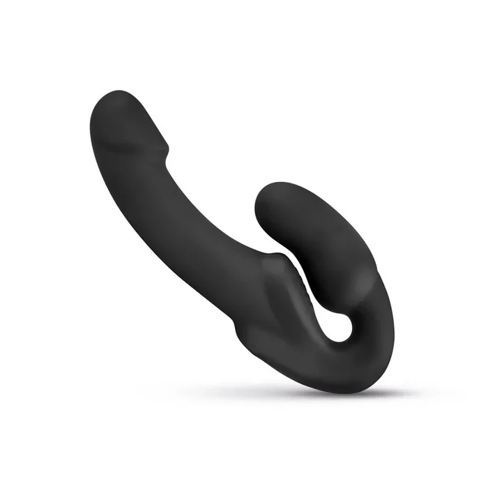 No-Parts – Morgan halterloser Strap-On Dildo – 22 cm – Schwarz