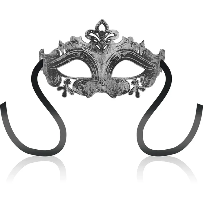 OHMAMA MASKS VENEZIANISCHE AUGENMASKE – SILBER