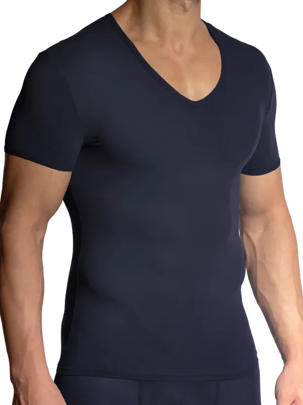 Olaf Benz RED0965 Phantom V-Neck-Shirt, nightblue