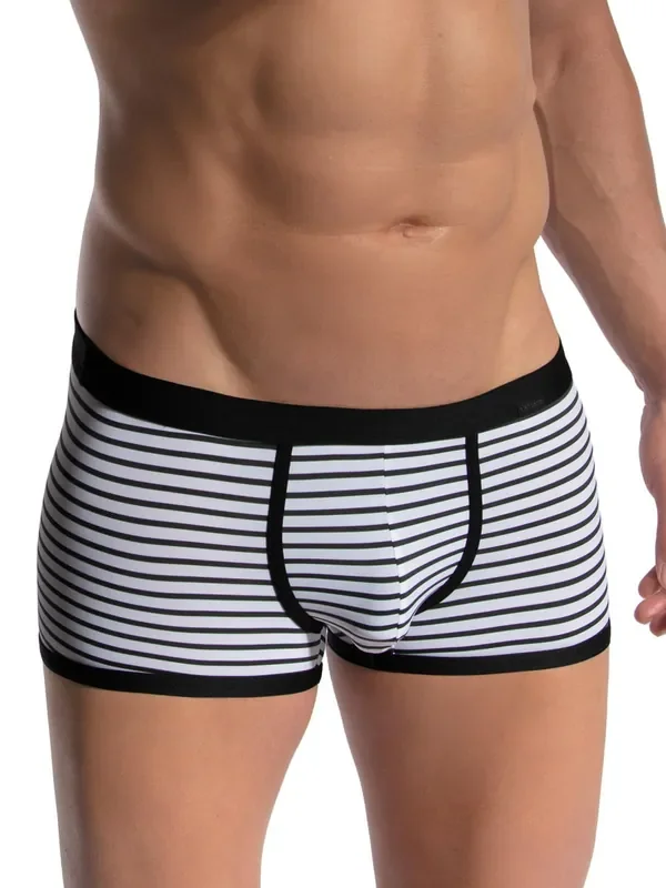Olaf Benz RED2475 Retropant, weiß/grau