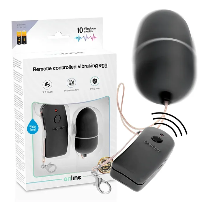 ONLINE FERNBEDIENTES VIBRATIONSEI – SCHWARZ