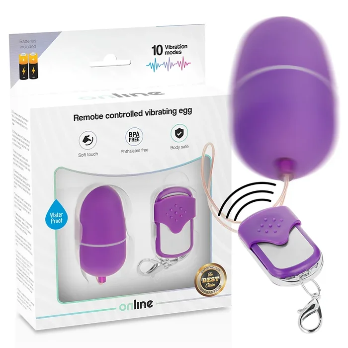 ONLINE FERNBEDIENUNG VIBRATIONSEI M – LILA