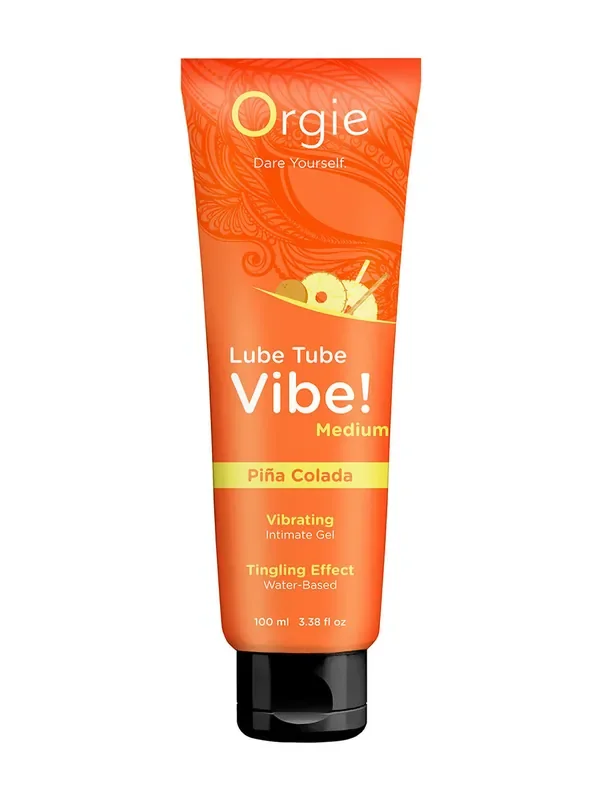 Orgie Lube Tube Vibe Pina Colada Aromatisiertes Gleitgel (100 ml)