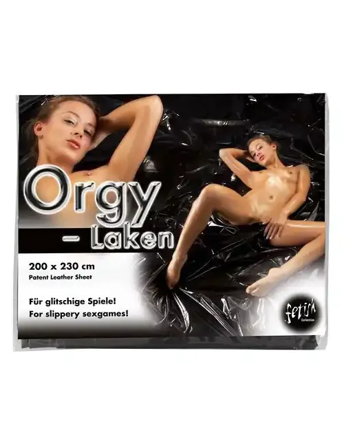 Orgy-Lust-Laken schwarz 200x230cm