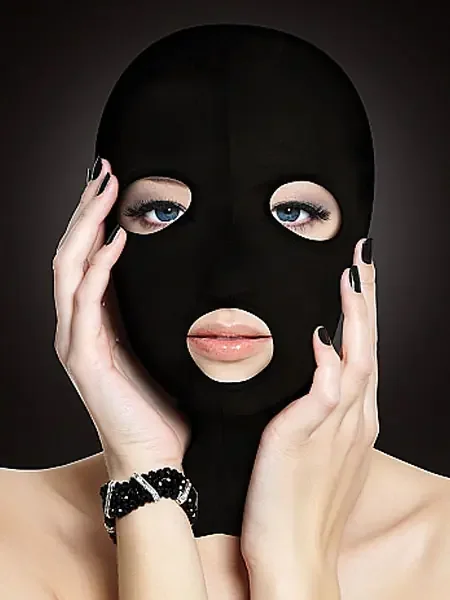 Ouch! Kopfmaske, schwarz