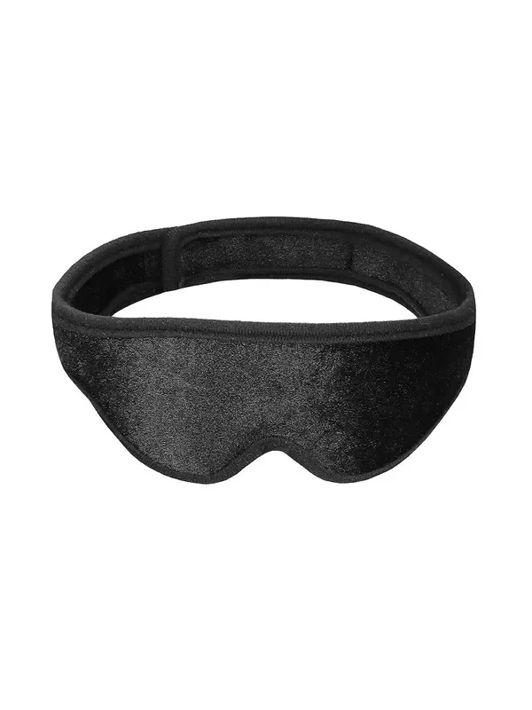 Ouch! Velvet Eye Mask Augenbinde, schwarz