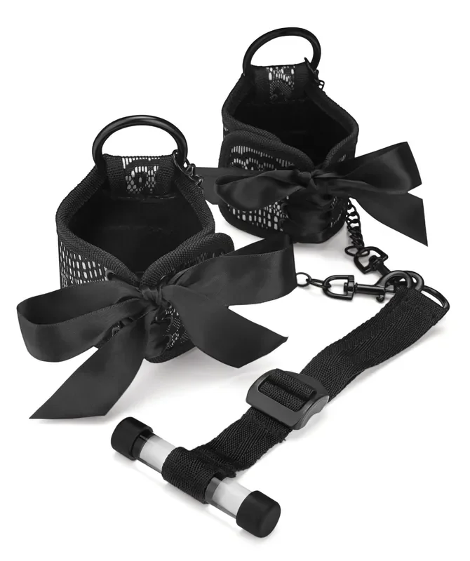 Over the Door Cuffs schwarz