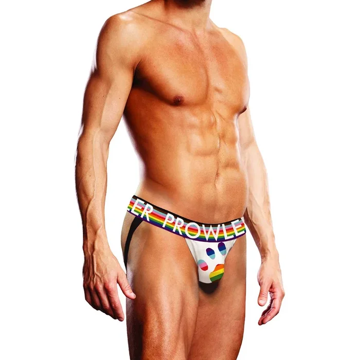 Oversized Paw Jock – L – White