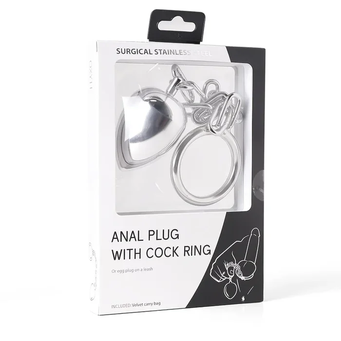 OXY11 – Anal Plug with Cock Ring