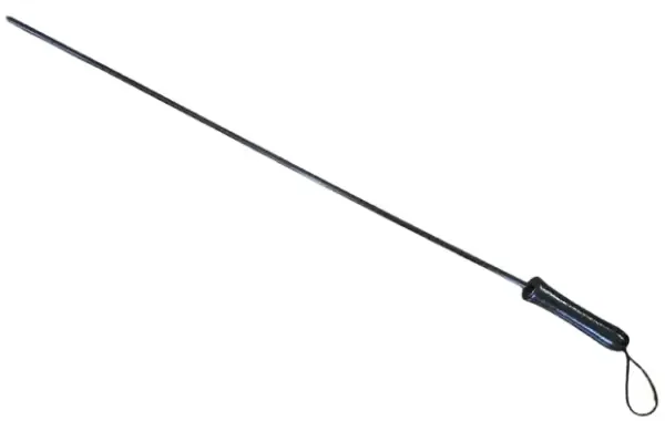 P-O-W Rohrstock 8 mm Ø mit Holzgriff