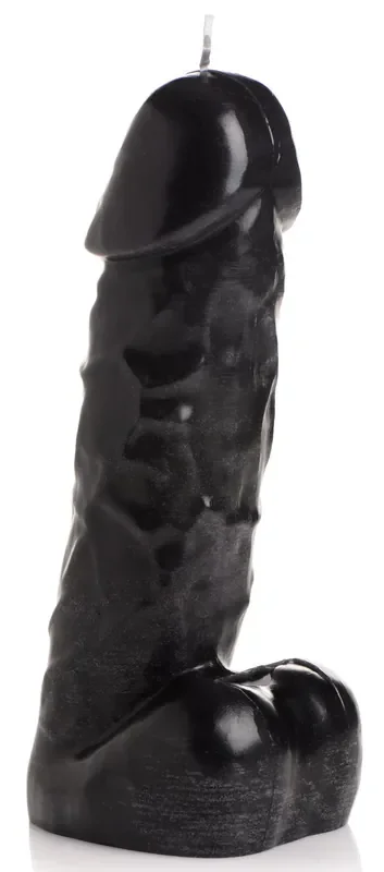 Passion Pecker Penis-Tropfkerze – Schwarz