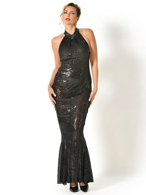 Patrice Catanzaro Univers Abendkleid, schwarz
