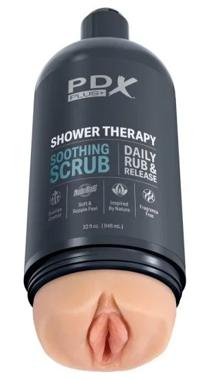 PDX Plus Shower Therapy Soothing Scrub