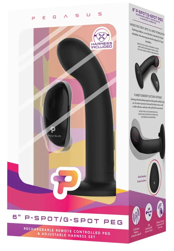 PEGASUS 6″ P-Spot/G-Spot Peg