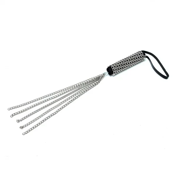 Peitsche mit 5 Ketten Striemen